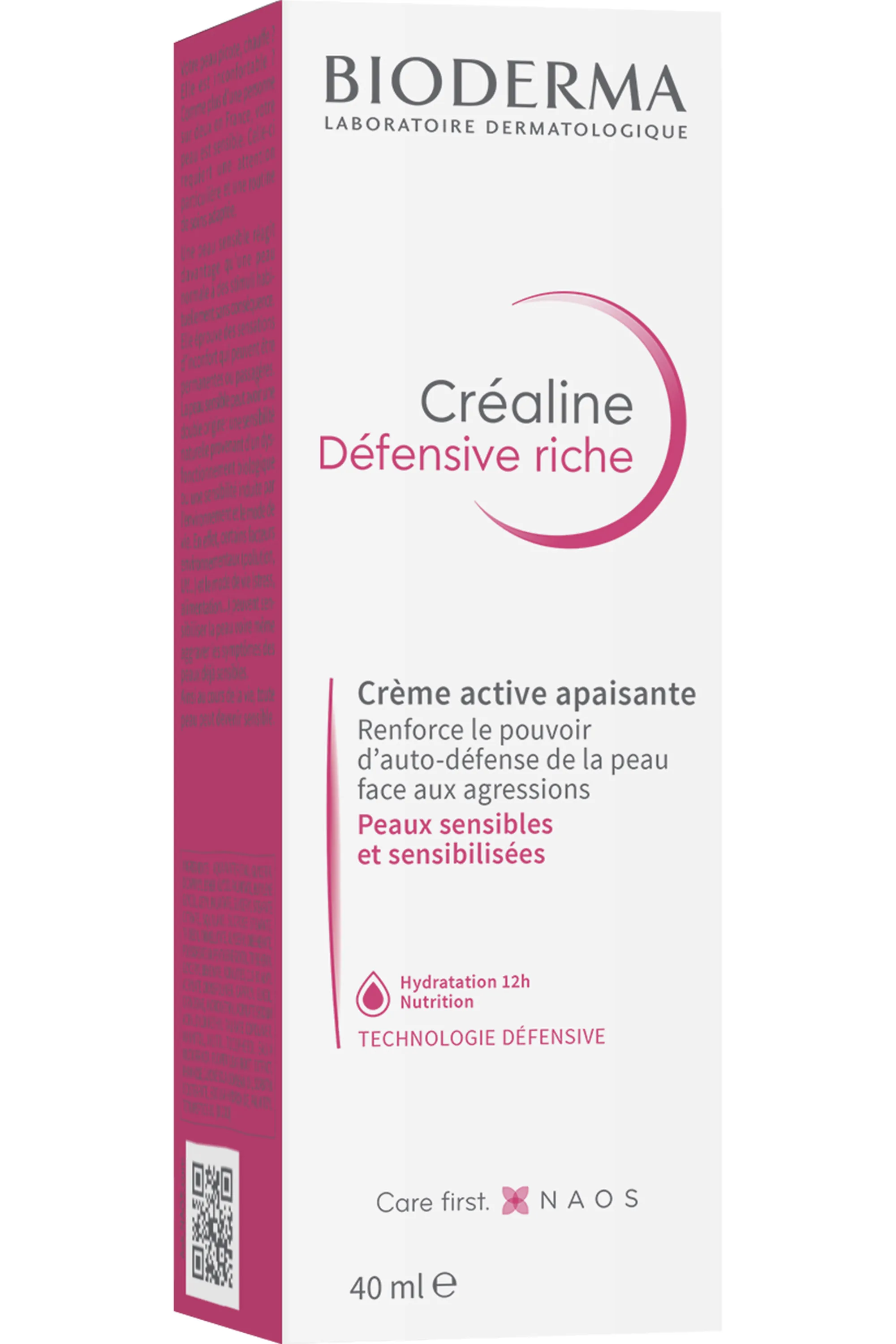 Bioderma Crème visage défensive riche Créaline-40 ml