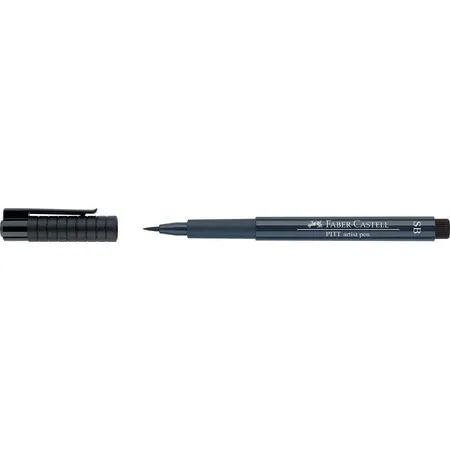 Faber-Castell Tuschestift Pitt artist pen Soft Brush Farbe indigo dunkel