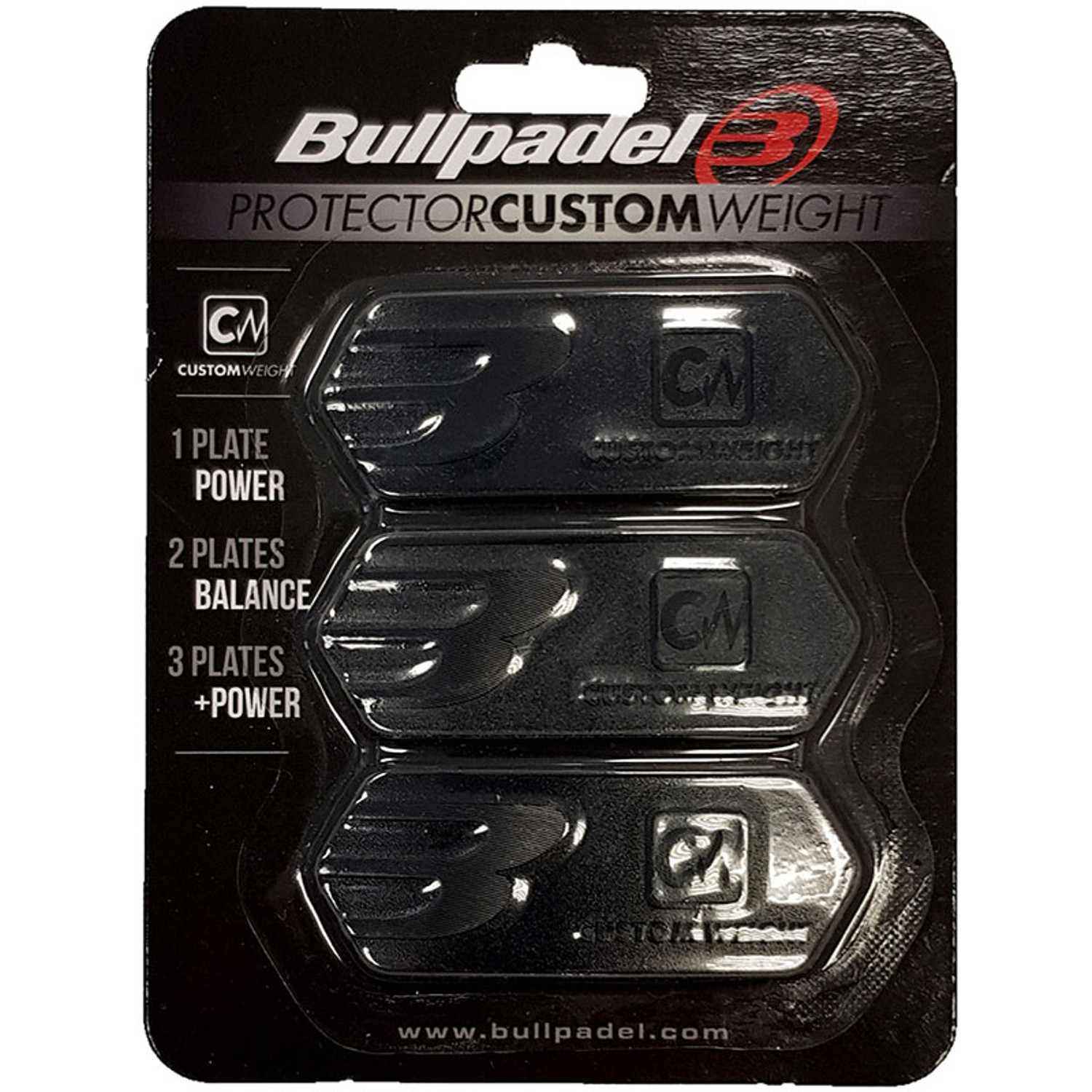 Bullpadel Protector Custom Weight Zwart