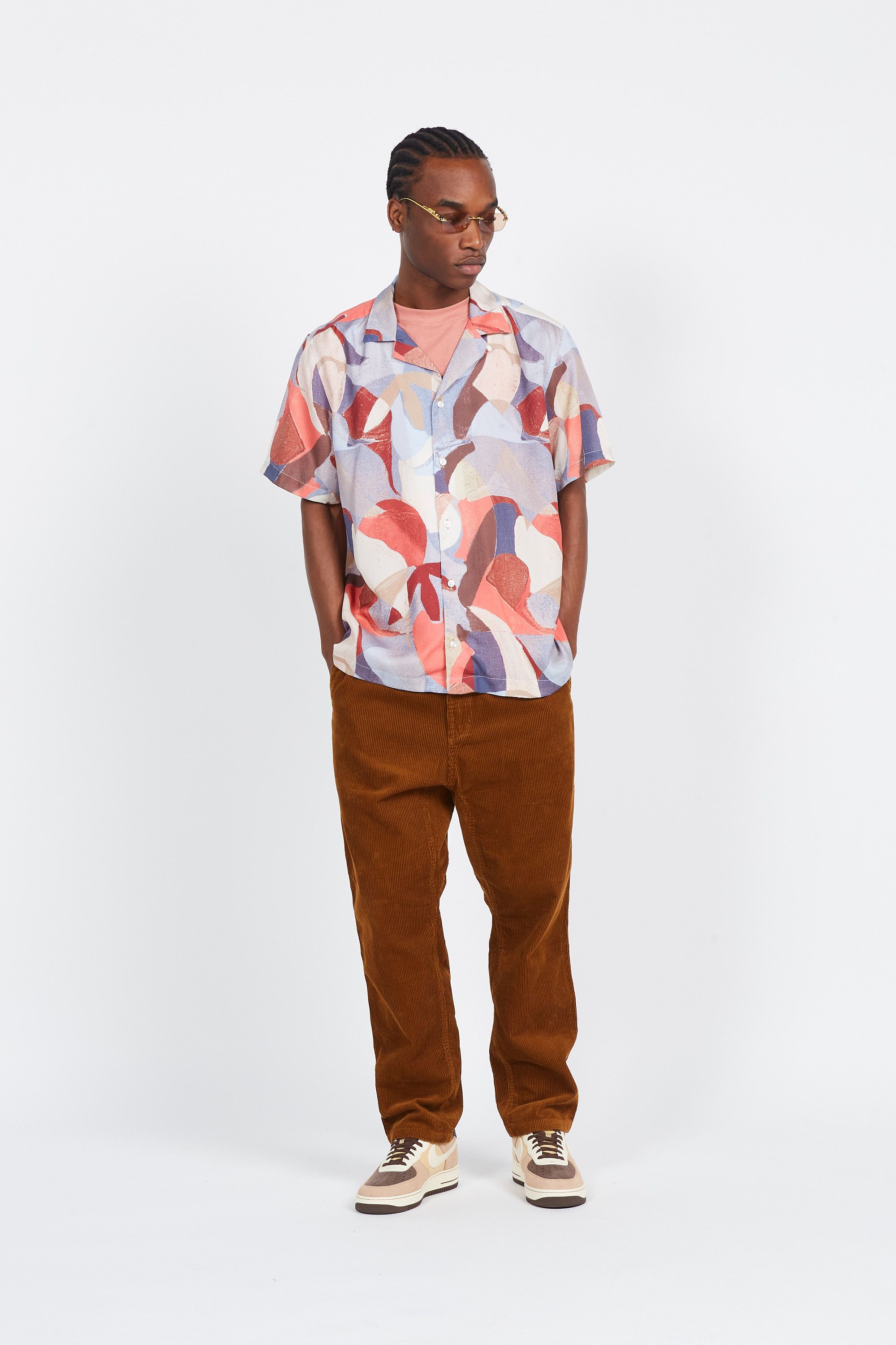 LES DEUX Chemise KNOX Multicolore