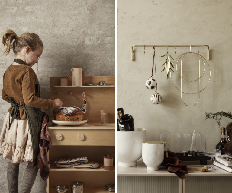 Ferm Living Ripple champagne glas set van 2 Clear