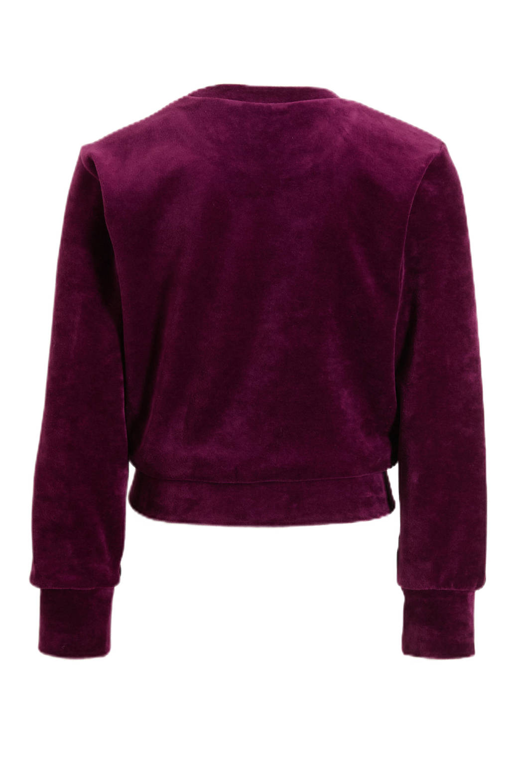 Orange Stars sweater Rumi donkerpaars