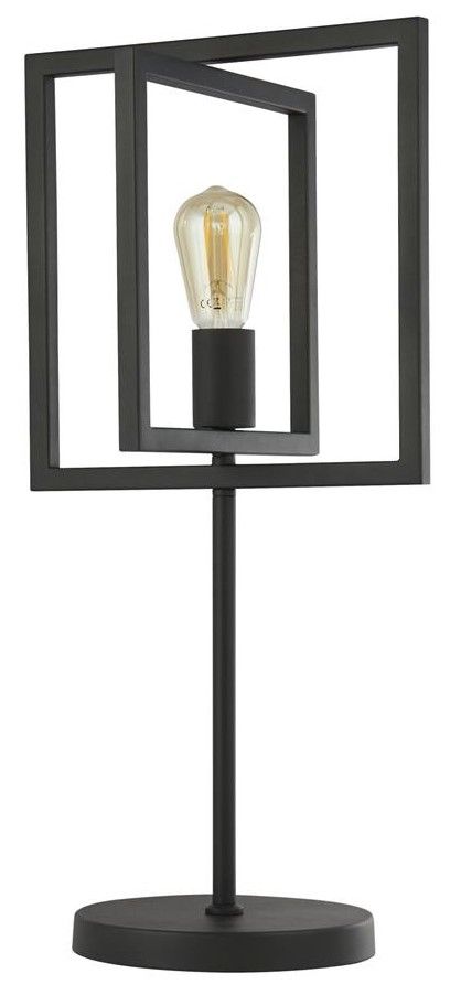 Tafellamp 23201-1BK Plaza B29.5 x D25 cm