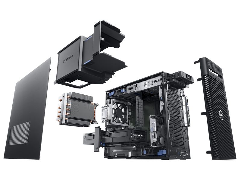 Dell Workstation Precision 3680 MT (i7, 32GB, 1TB, RTX 2000 Leistungsfähige Workstation im Minitower-Gehäuse