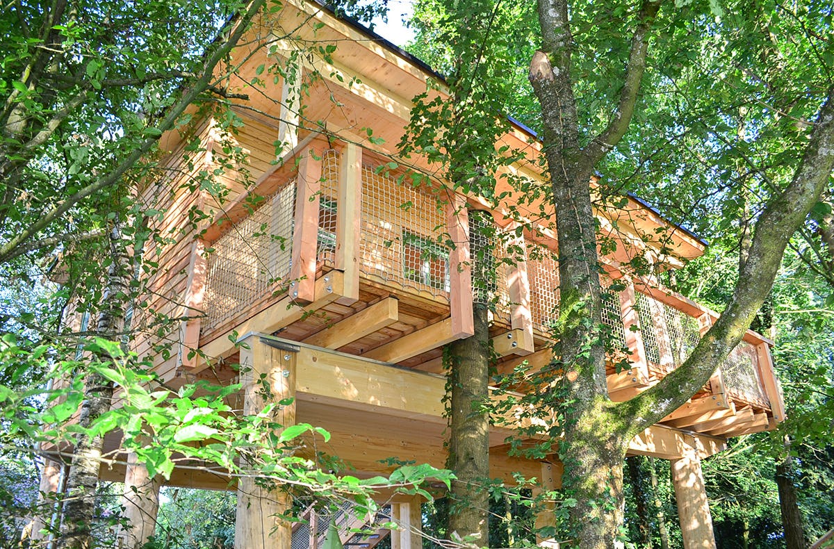 Baumhaushotel Lengfurt - Übernachten im Baumhaus