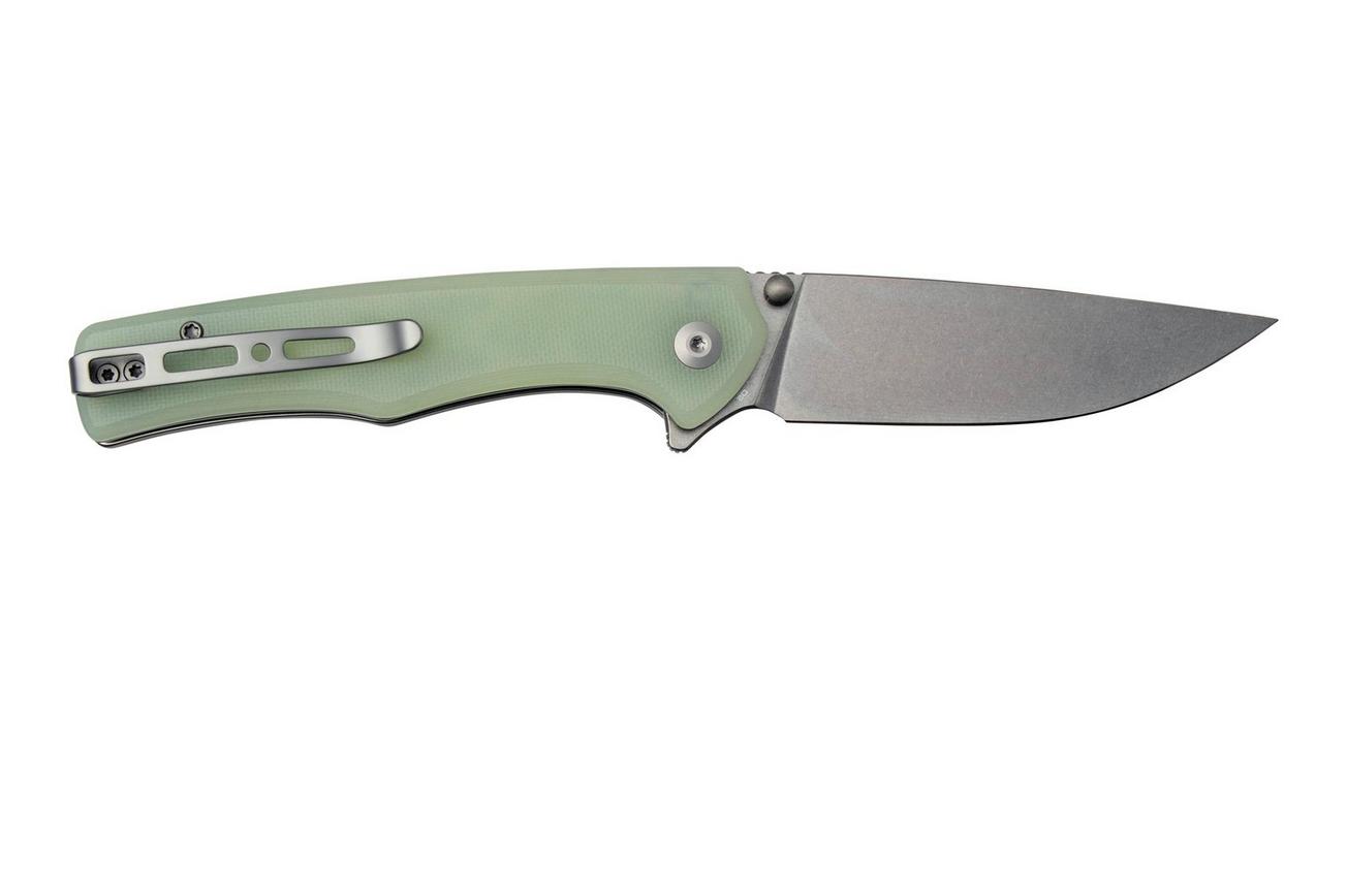 SENCUT Crowley S21012-1 Stonewashed, Natural G10, zakmes