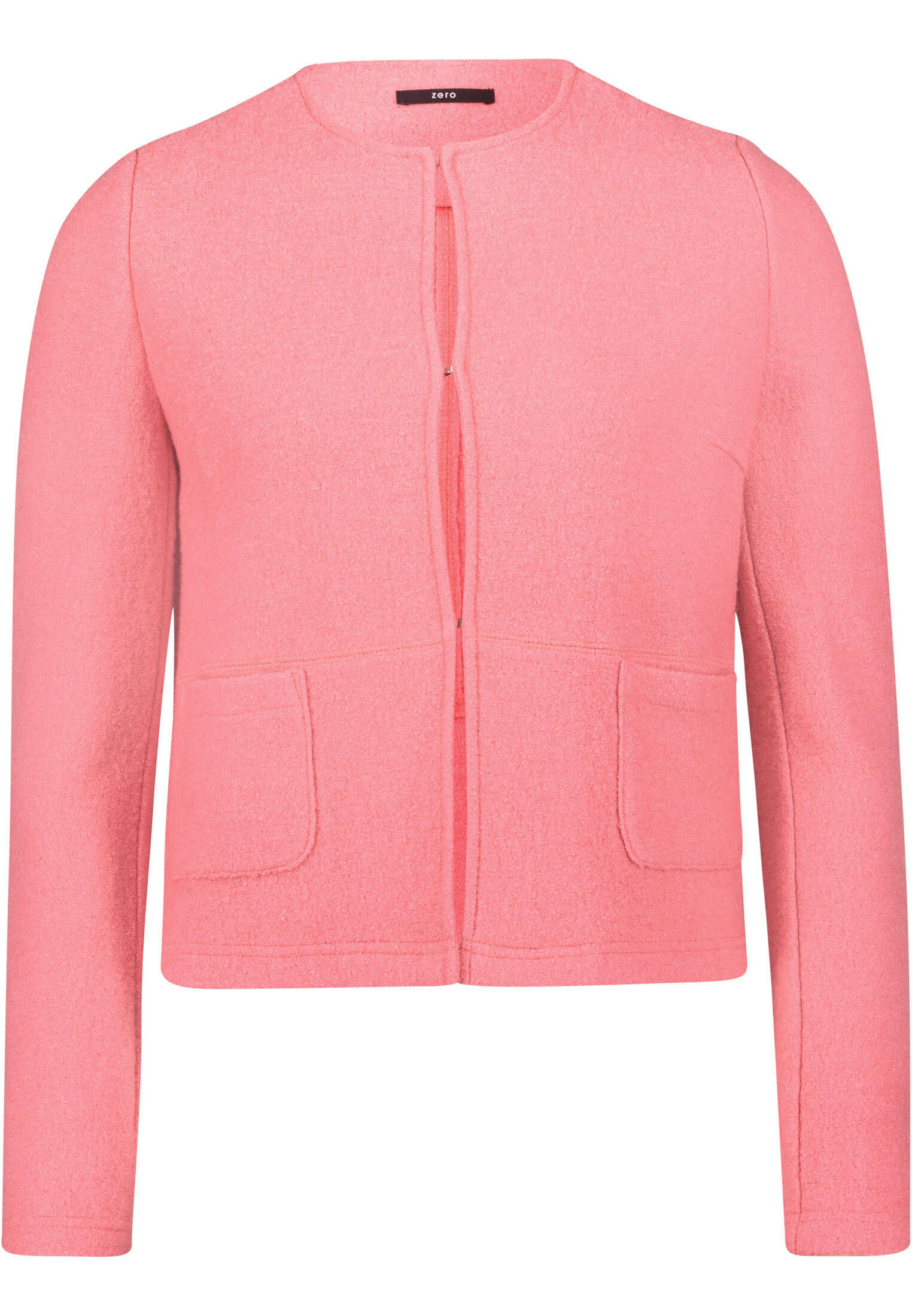 zero| Damen Wollblazer mit Taschen