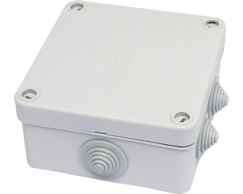 Spelsberg vochtbestendige aansluitdoos IP55 HP100 HxBxD 113x113x58 mm grijs met trapnippel