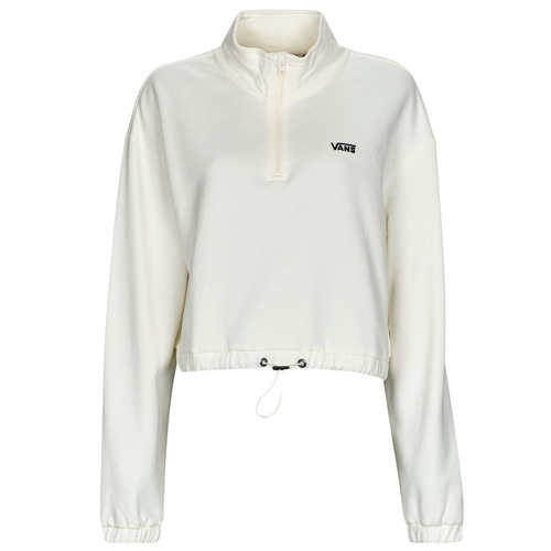 Vans - LEFT CHEST HALF ZIP FLEECE - Blanc