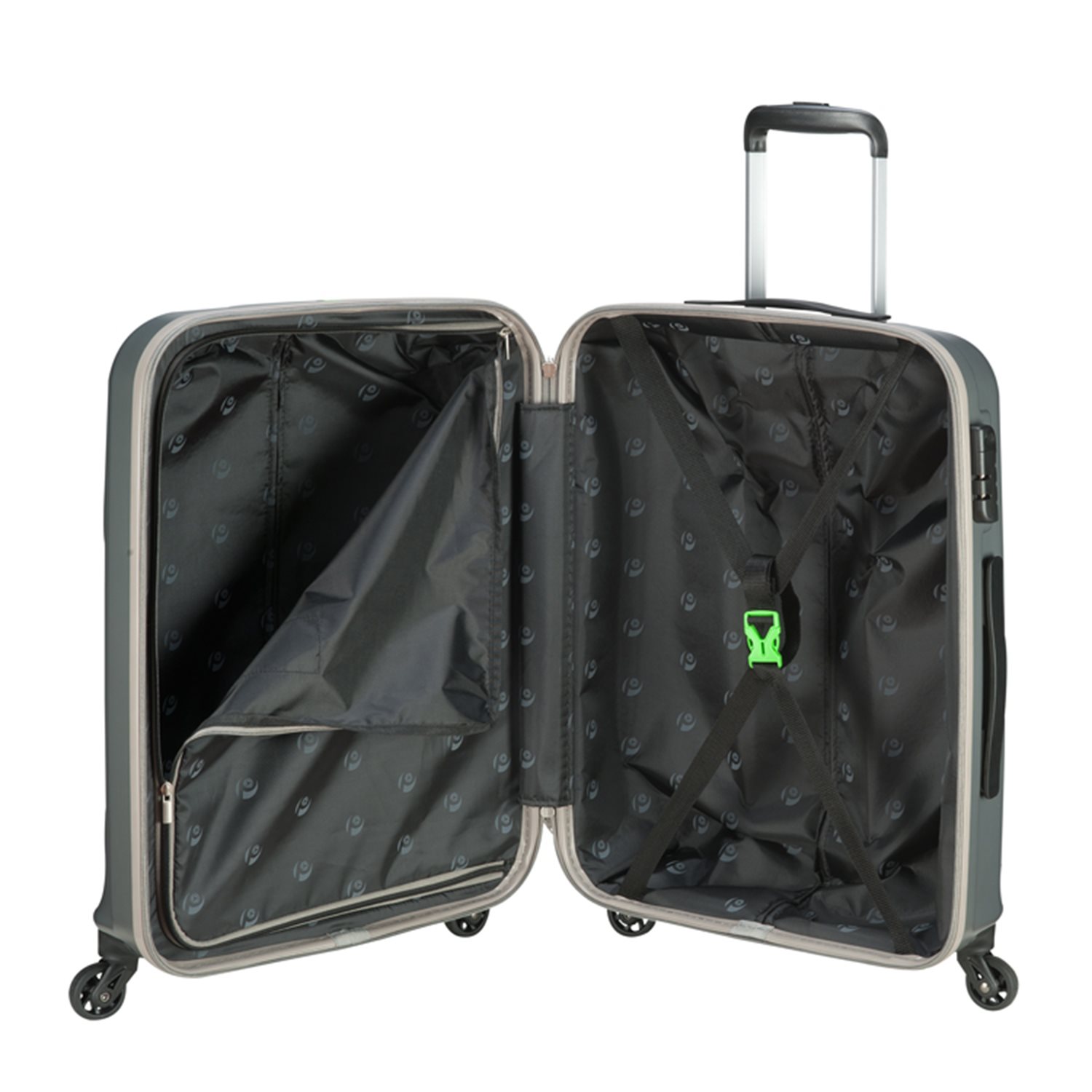 Princess Traveller Sumatra TSA Recycled PET Trolley M silver