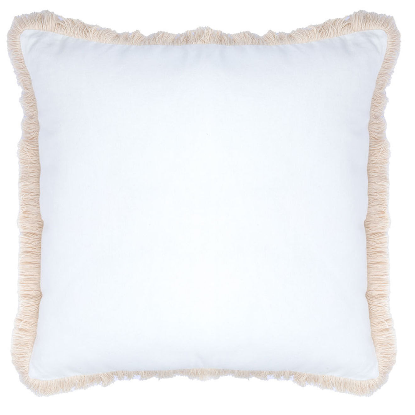 Febronie Housse de coussin en Velours Budapest nuage - 50x50 cm