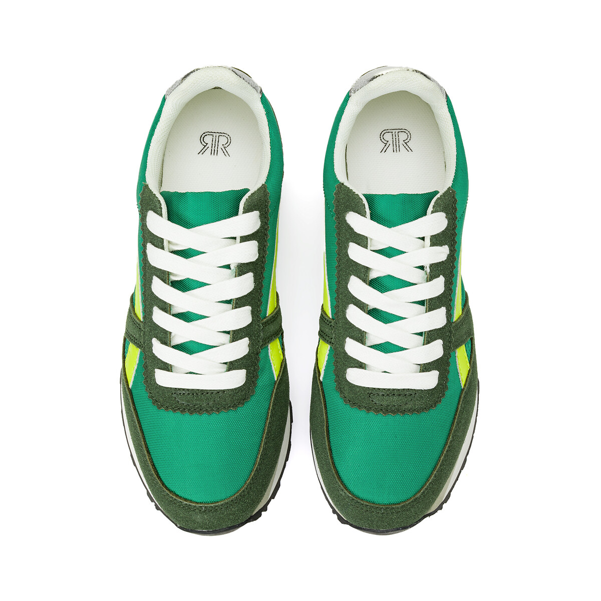 COLEÇÕES LA REDOUTE<br>Tênis de corrida em nylon, estilo retrô