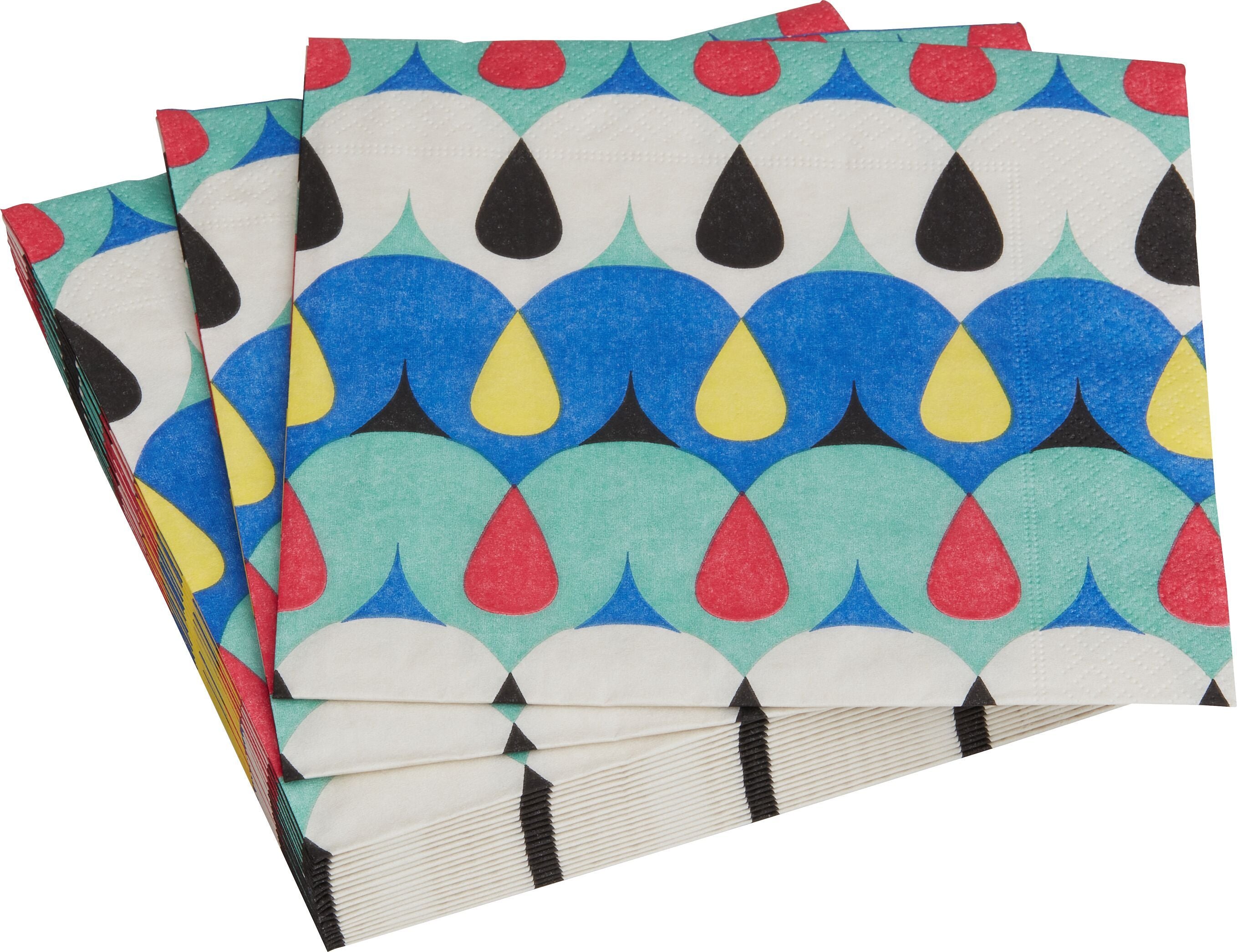 SE-CIAO PAPIERSERVIETTEN TULIPS 33X33CM - Multicolor / B: 33.0 cm x T: 33.0 cm
