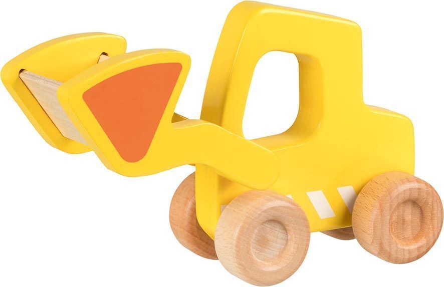 Schiebefahrzeug RADLADER aus Holz