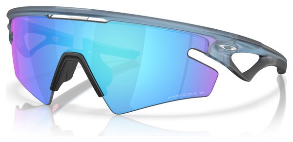 Lunettes Oakley Sphaera Slash - Matte Transparent Stonewash / Prizm Sapphire Polarized / Ref : OO9499-0336