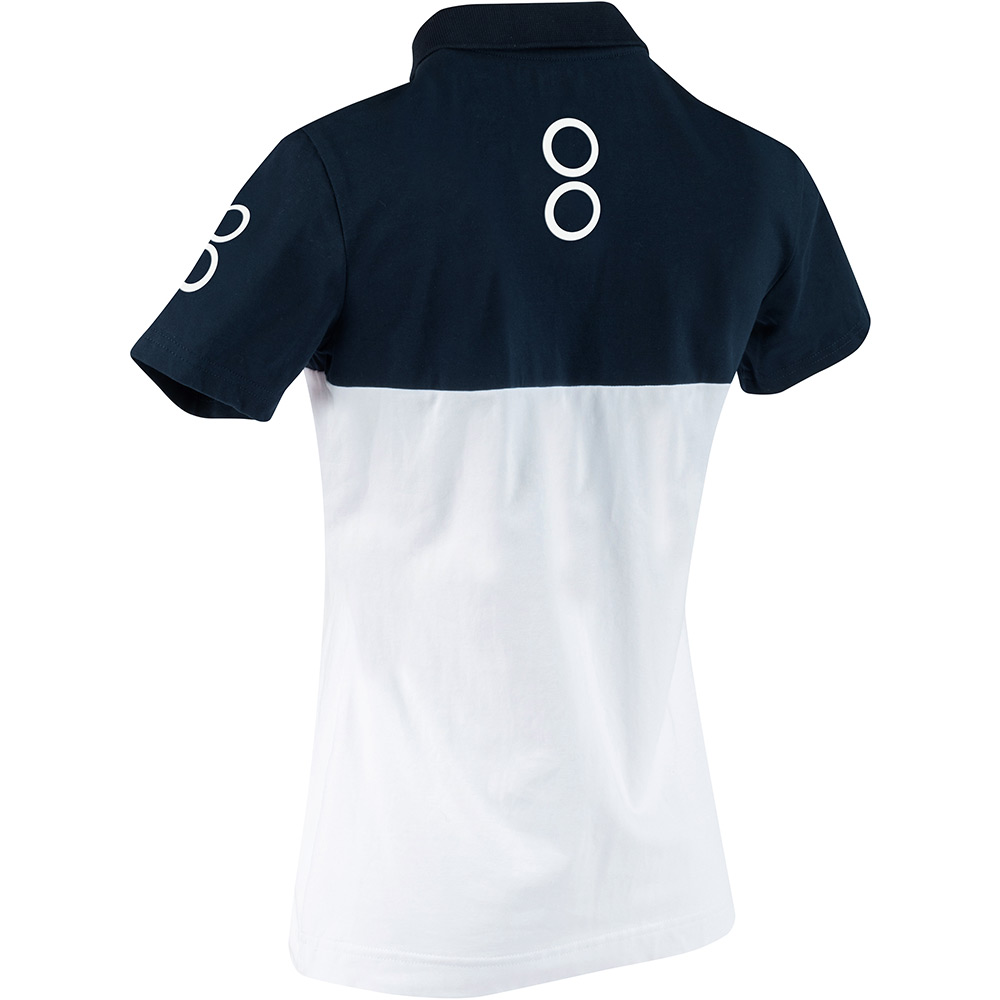 Bering - Polo femme Lady 2023 Blanc / Navy