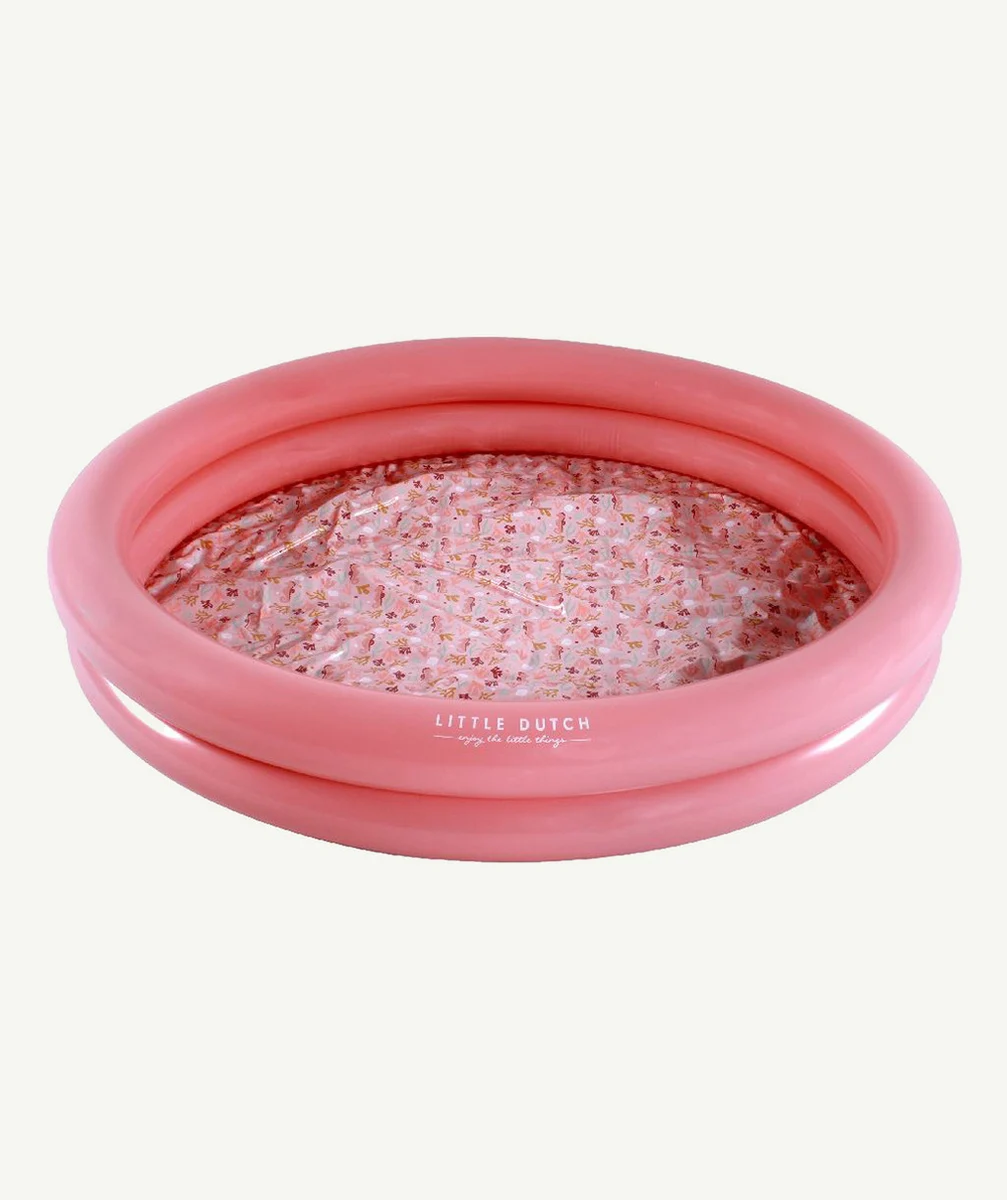 LITTLE DUTCHpiscine gonflable ocean dreams rose 150 cm