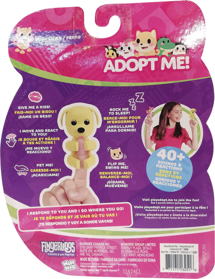 Legetøj FINGERLINGS X Adopt Me Do