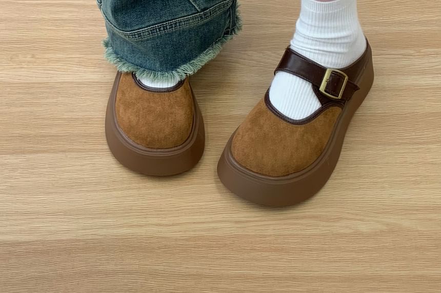 DURAC - Kunstleren Mary Jane-schoenen
