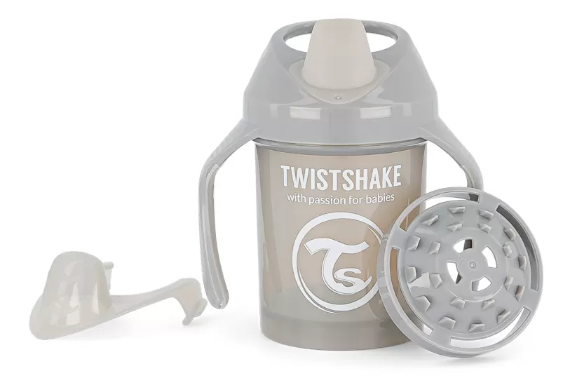 Twistshake Mini Cup 4 mdr  230 ml - Grå