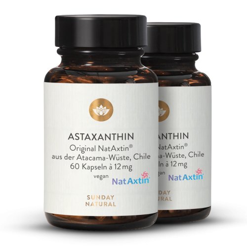 Sunday Natural Products  ASTAXANTHIN 12 mgKapselnNatAxtin ®