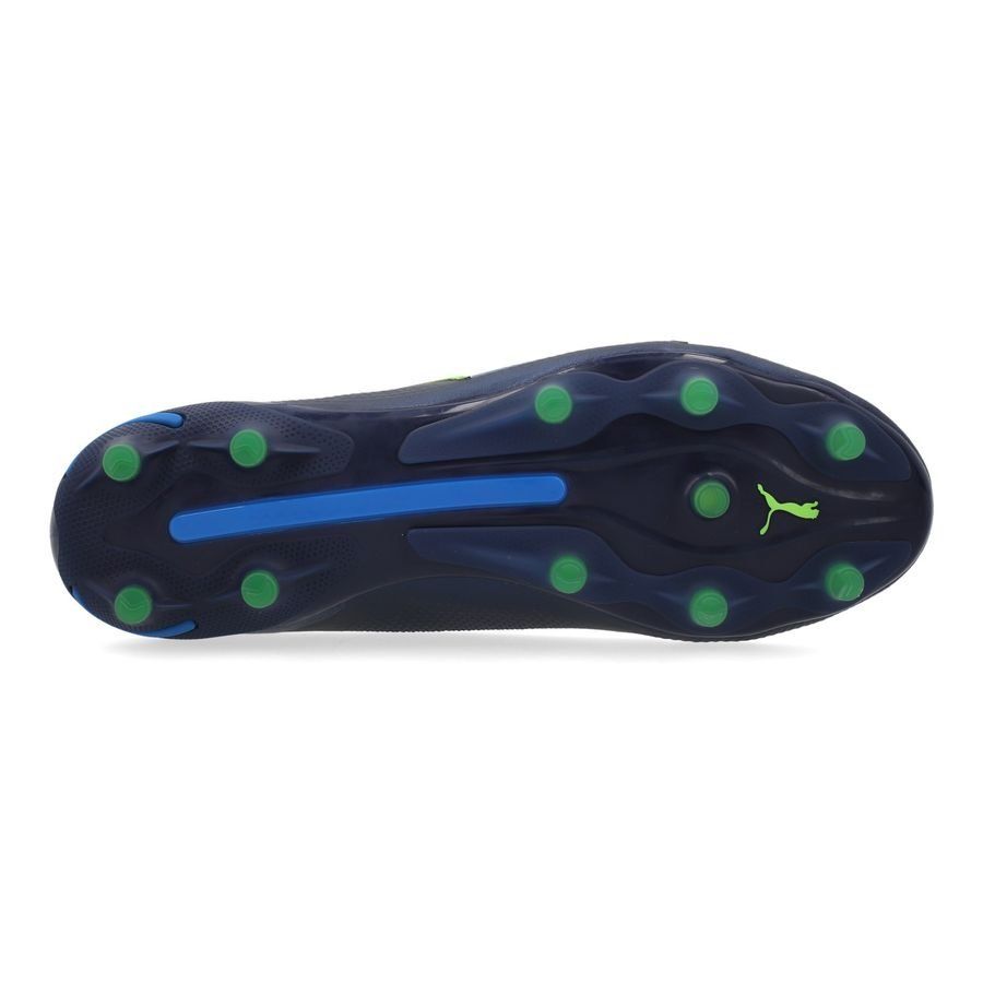 PUMA King Ultimate FG/AG Gear Up - Persian Blue/Vert/Bleu Femme