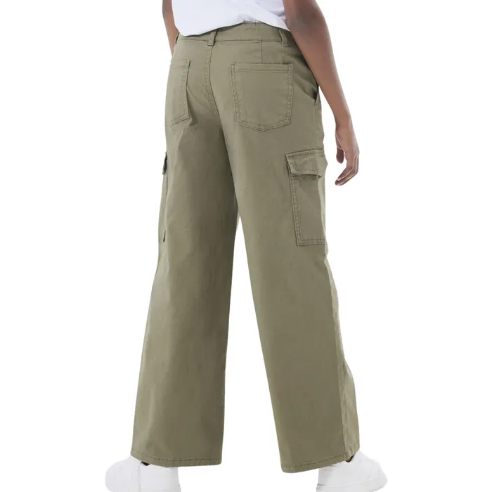 Name It Rose Wide Twill Cargo Broek Meisjes