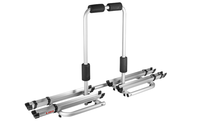 LAS Deichselträger Aluminium für 2 Fahrräder