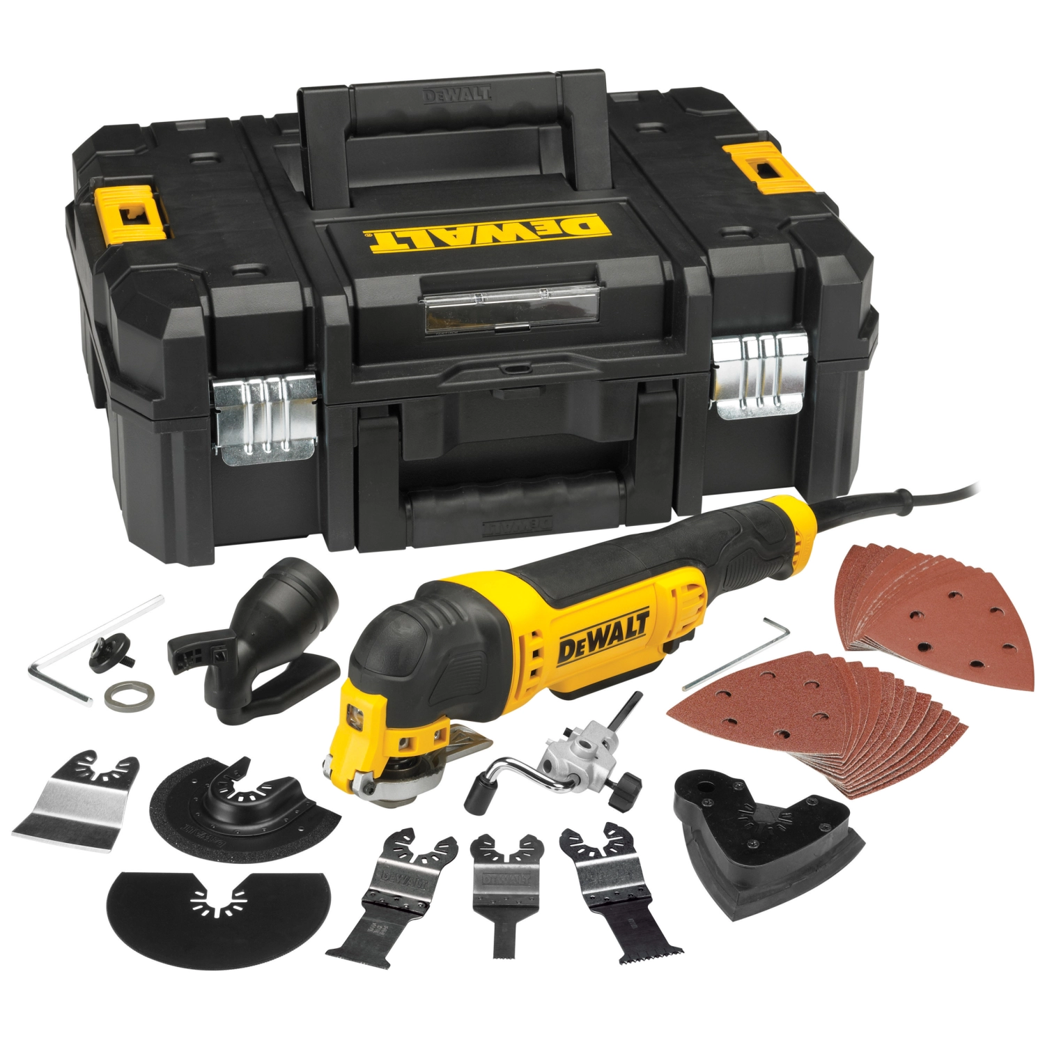 DeWALT DWE315KT Multitool   37 delige accessoiresset in TSTAK - 300W