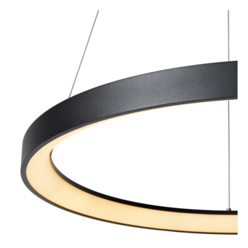 Lucide hanglamp Vidal zwart