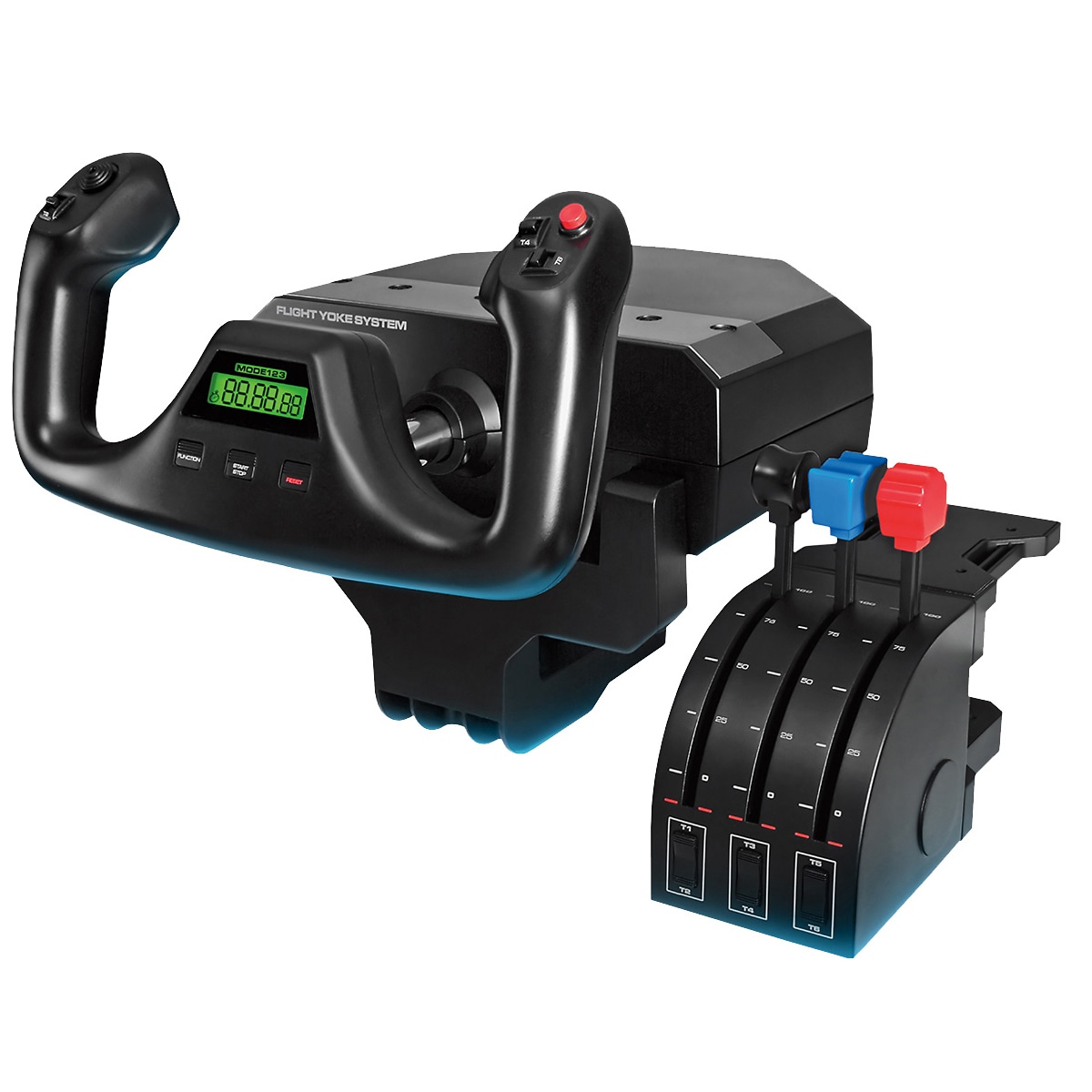Logitech G Saitek Pro flight yoke + throttle quadrant