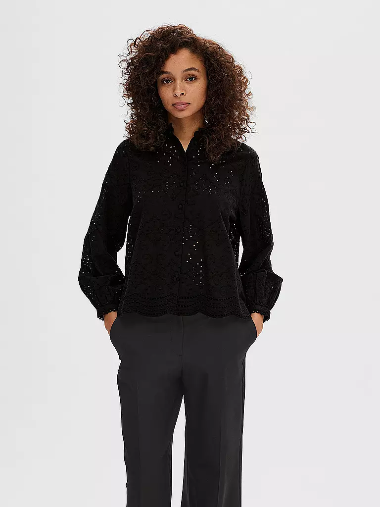 SELECTED FEMME Bluse SLFTATIANA schwarz