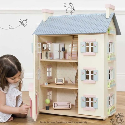 Le Toy Van Cherry Tree Hall Dukkehus Tre