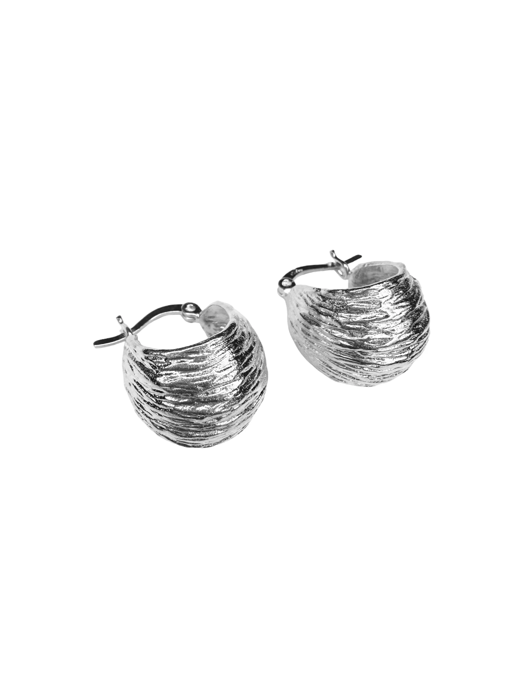 Pico  Jackie hoops - sølvbelagt