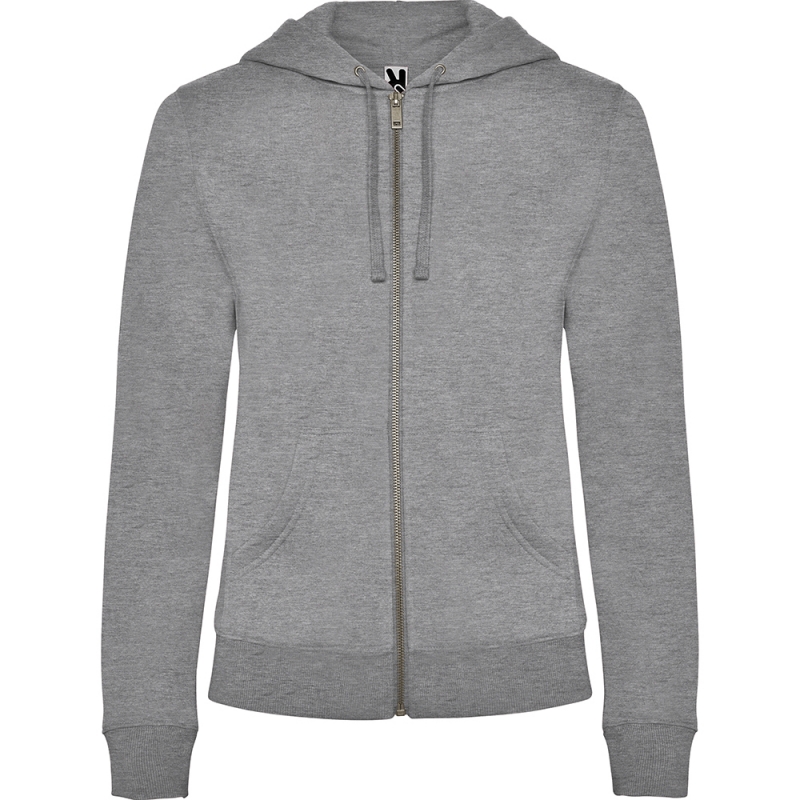 Roly CQ6425 - VELETA Sweat-shirt pour femme avec capuche doublée ton sur ton
