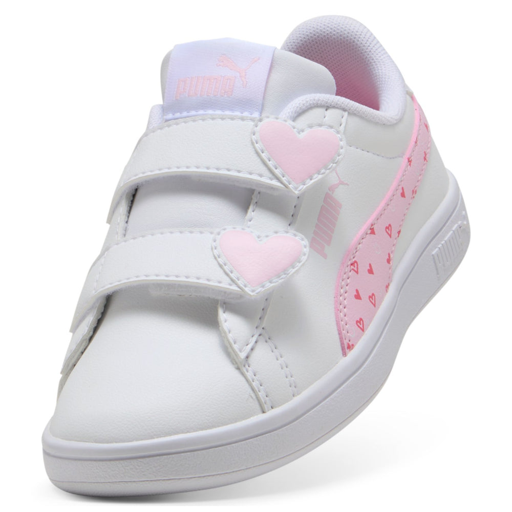 Køb Puma White-Pearl Pink Puma Smash 3.0 Hearty V PS