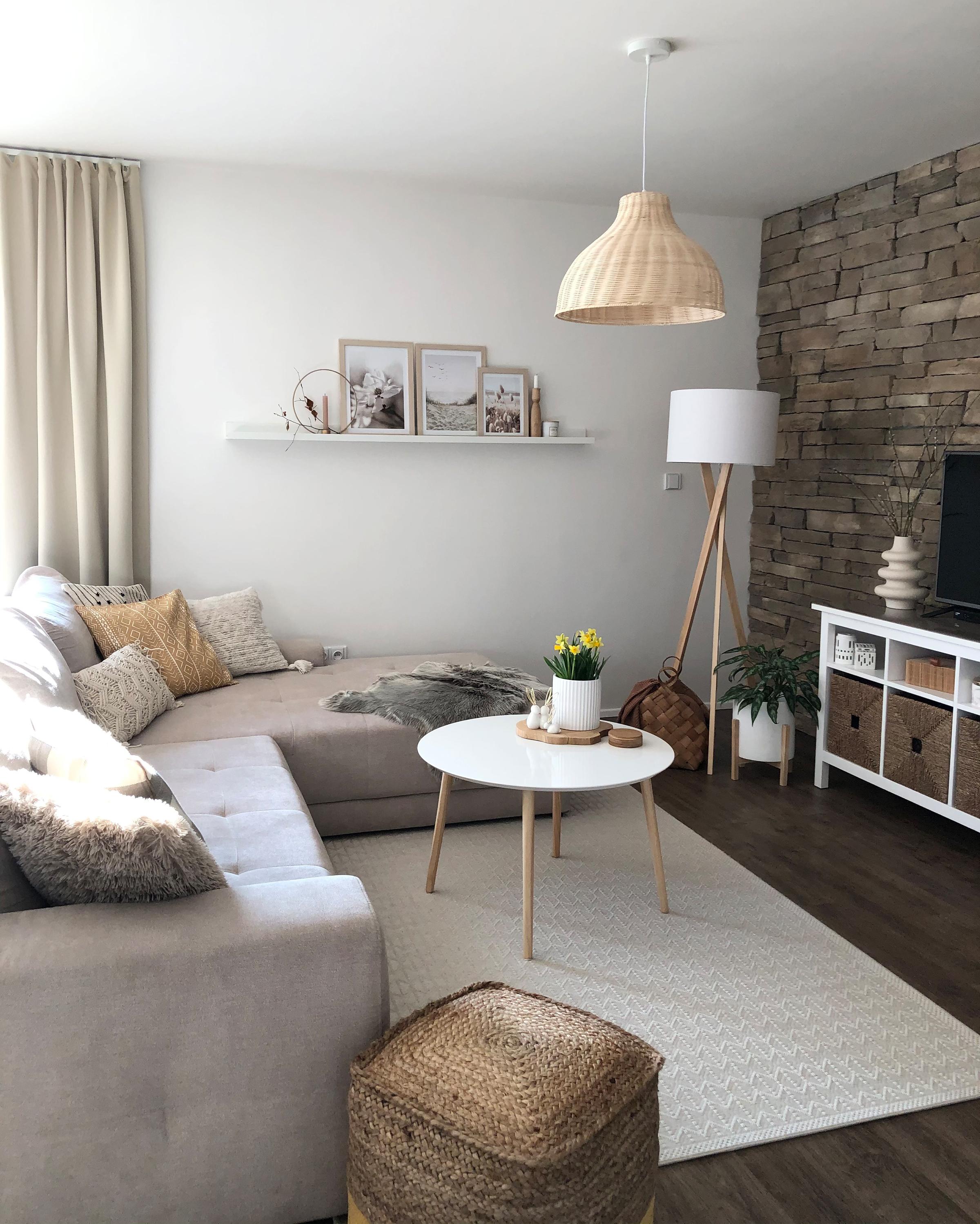 Hanglamp MILLIAN Rotan Lichtbruin