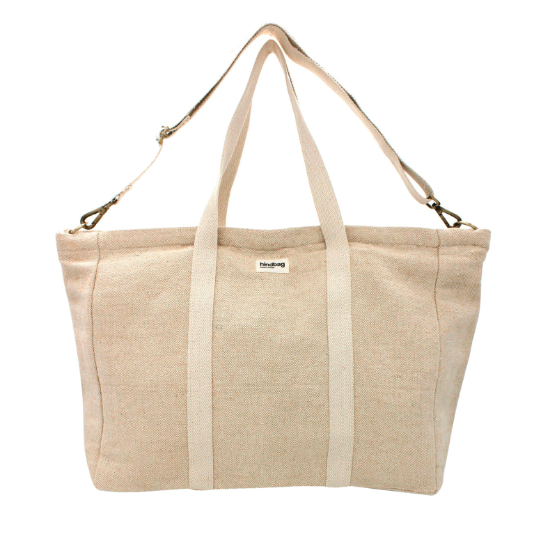 Sac Cabas Jean 60 cm Jute
