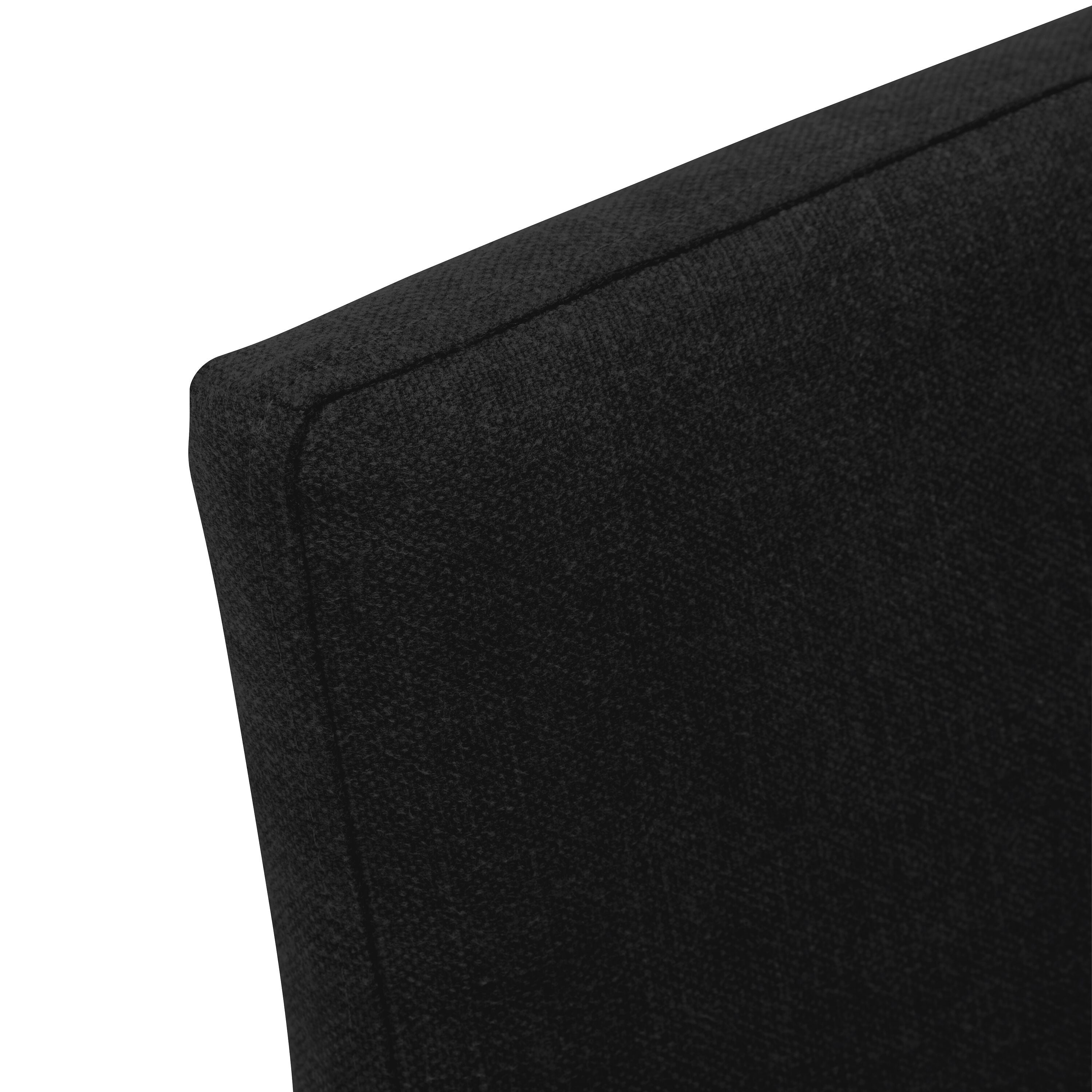 TWEED Stuhl - Schwarz / B: 47.0 cm x T: 55.0 cm x H: 84.0 cm