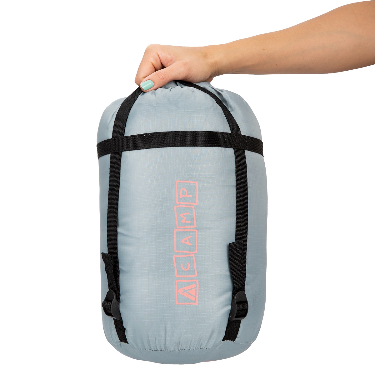 ACAMP Nova 220 x 85 cm mummie slaapzak - Grey