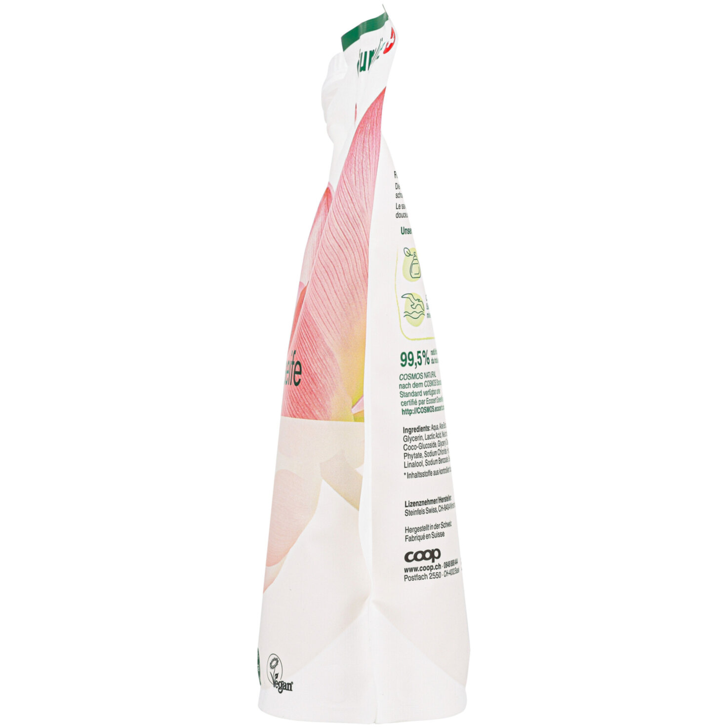 Naturaline Flüssigseife Meersalz & Lotusblüte Refill