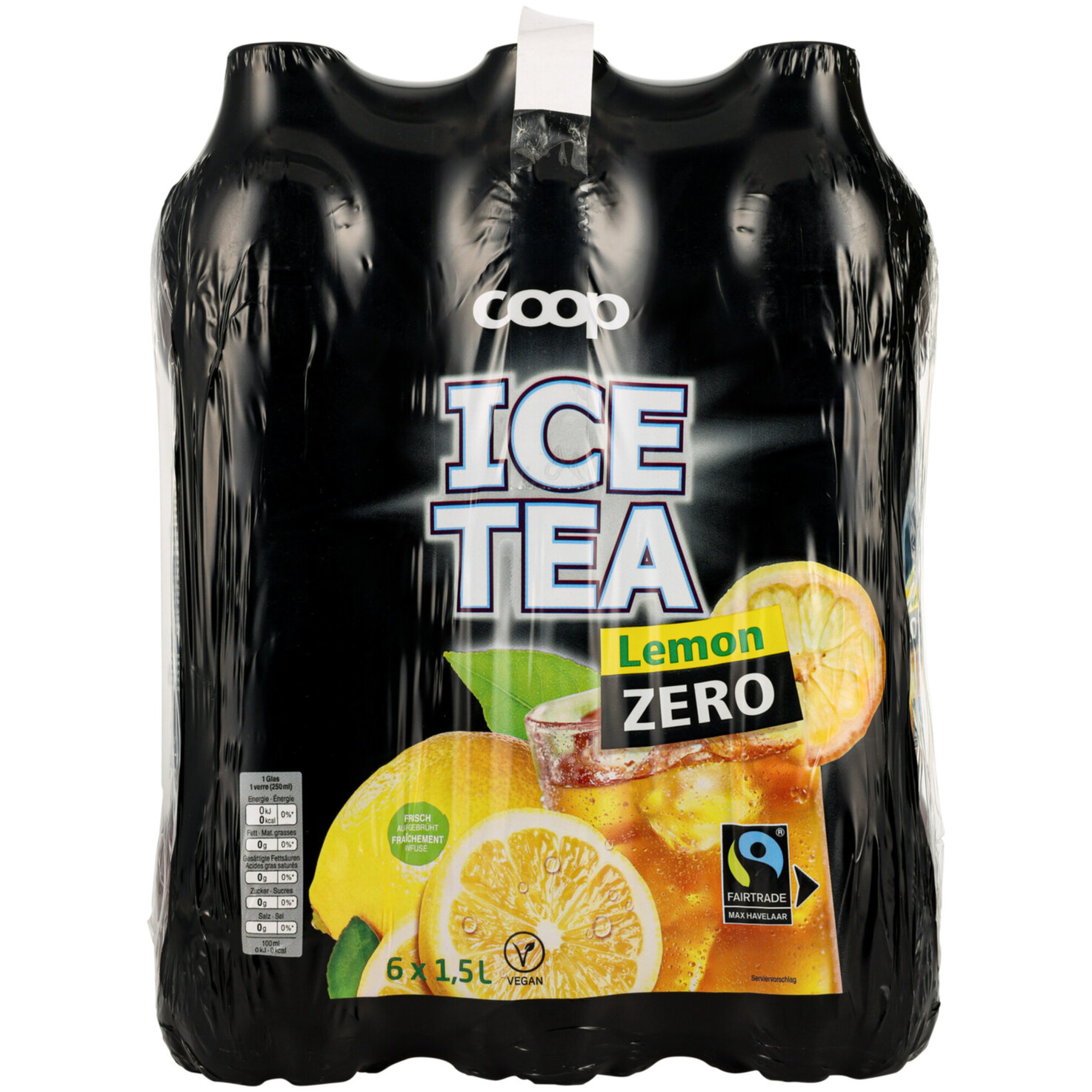 Fairtrade Ice Tea Lemon Zero 6x1,5l