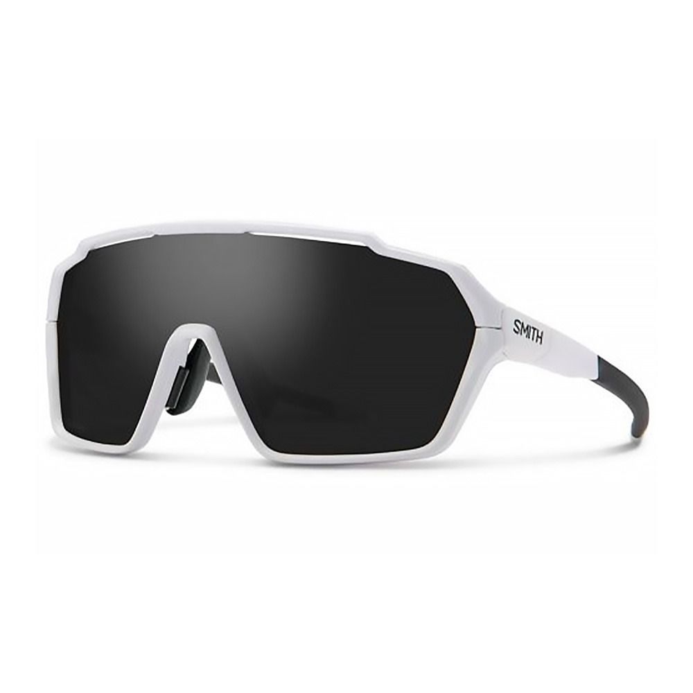 Smith SHIFT MAG - Lunettes de soleil matte white/chromapop black