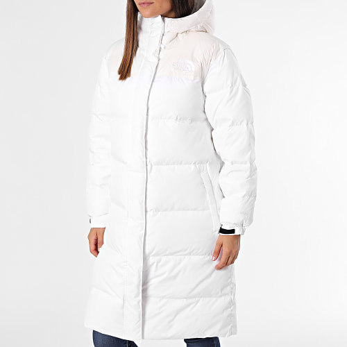 Parka Femme Longue Nuptse A832K Blanc