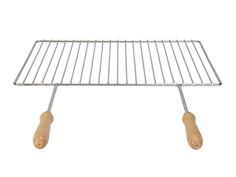 Nouvel Einschieberost, 53 x 37 cm, Edelstahl Rost für Grill, Feuerstelle, Cheminée