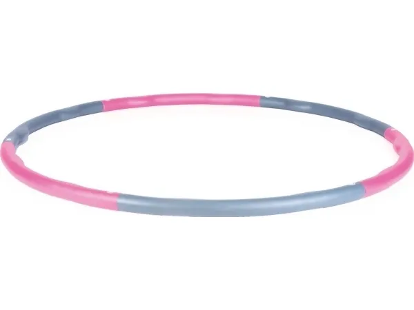 1.5kg forbundet Hula Hoop (lyserød-grå)