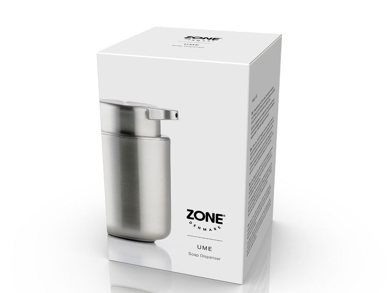 Zone Denmark Seifenspender Zone Ume, 0.25 ml, Silber Seifenspender aus Stahl