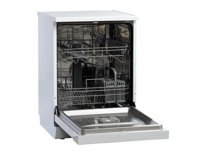 Scandomestic DWF1444WD - Opvaskemaskine - Niche - bredde: 60 cm - dybde: 58 cm - højde: 82 cm - hvid