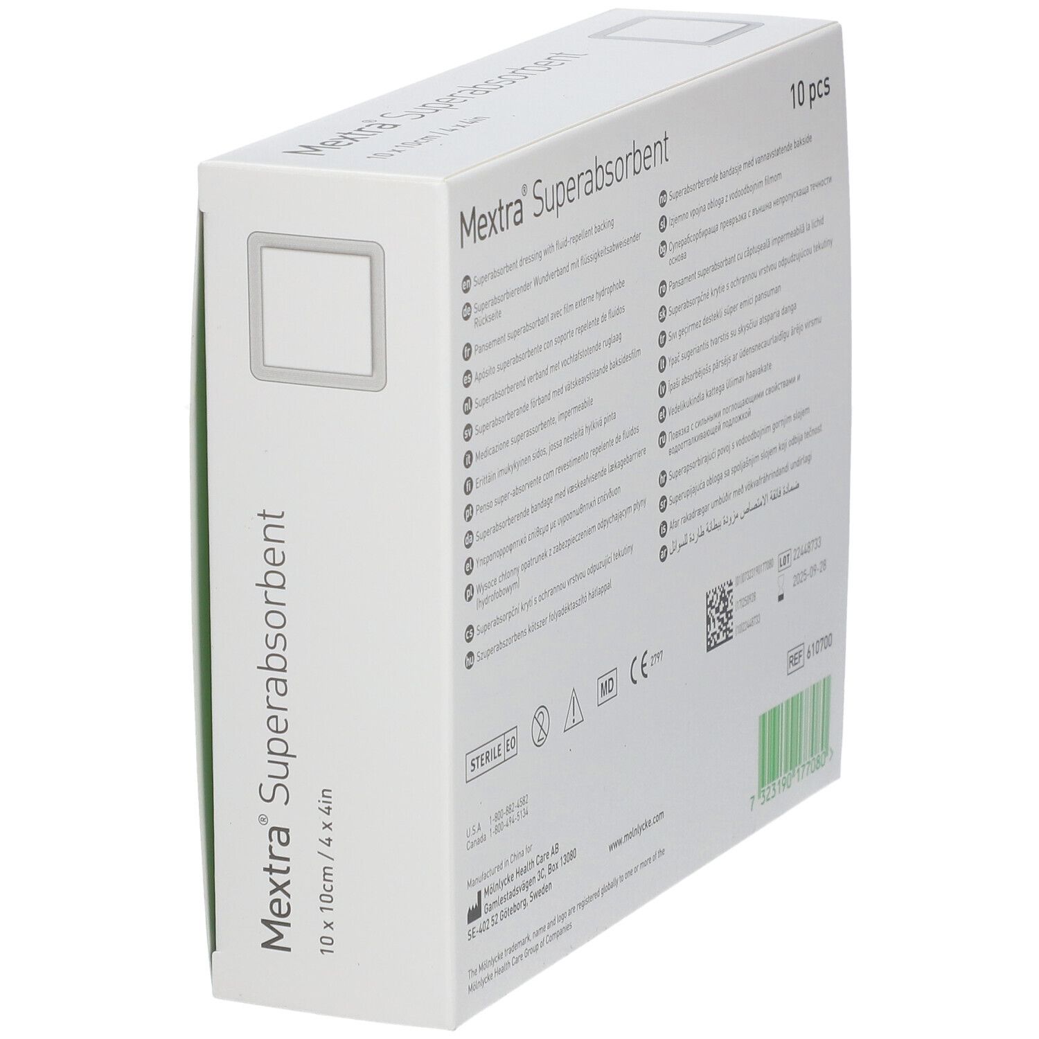 Mextra® Superabsorbent 10 x 10 cm