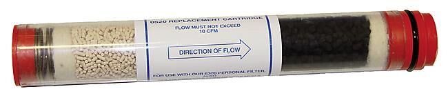 TEK PLONGEE - CARTOUCHE DE RECHANGE POUR FILTRE PERSONNEL 